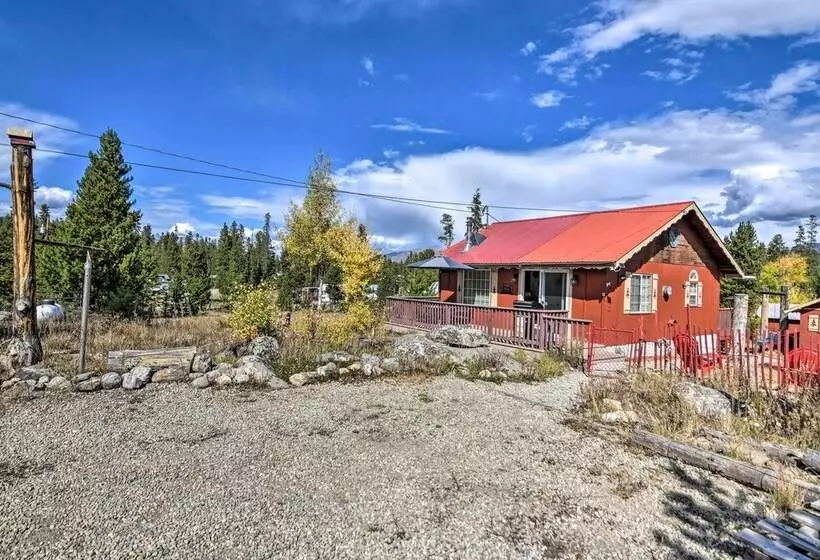 4 Mi To Grand Lake: Mtn View Cabin W/ Fire Pit!