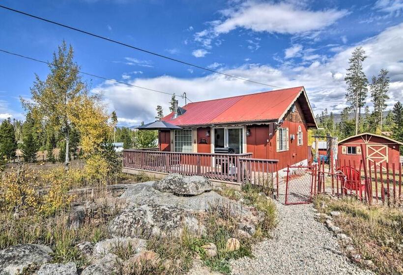 4 Mi To Grand Lake: Mtn View Cabin W/ Fire Pit!