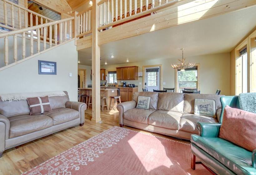 Custom Log Cabin W/ Views 20 Mi. To Yellowstone!