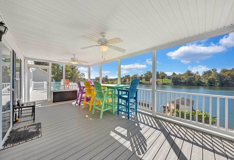 Family Lake Retreat W/ Screened Deck!