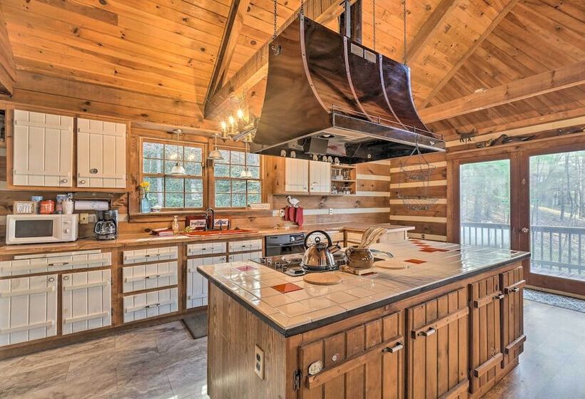 Lakefront Cabin W/ Boat Dock & Sunset Views!