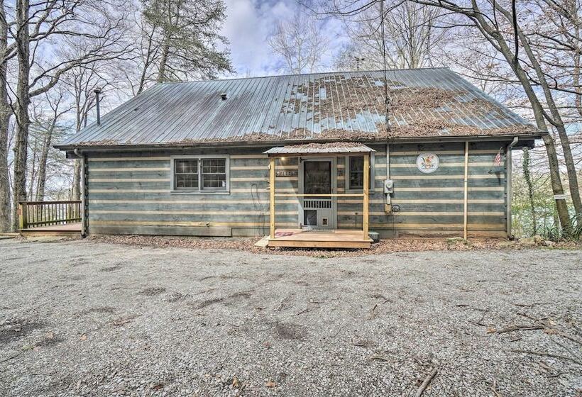 Lakefront Cabin W/ Boat Dock & Sunset Views!