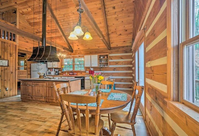 Lakefront Cabin W/ Boat Dock & Sunset Views!