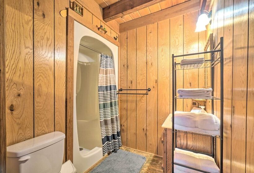 Lakefront Cabin W/ Boat Dock & Sunset Views!