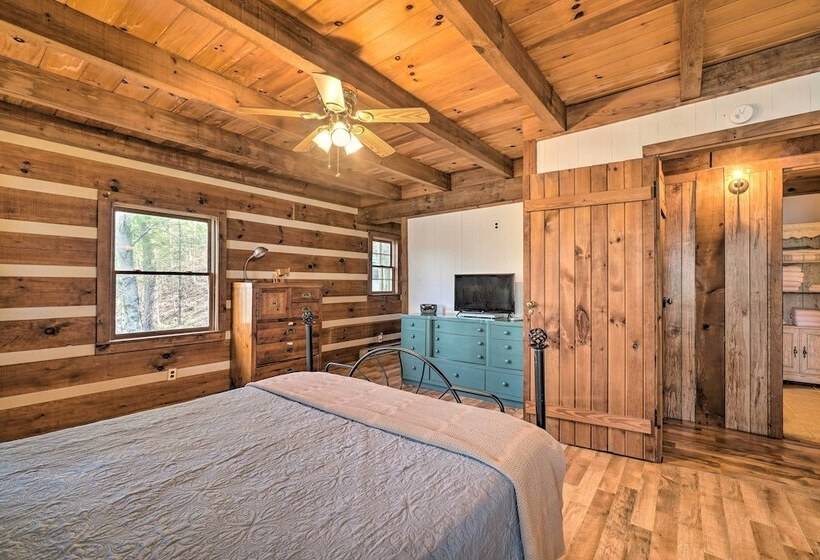 Lakefront Cabin W/ Boat Dock & Sunset Views!