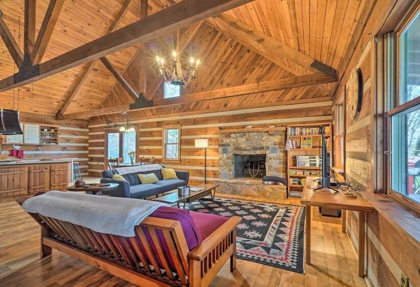 Lakefront Cabin W/ Boat Dock & Sunset Views!