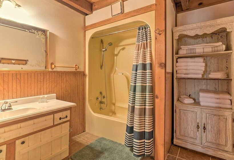 Lakefront Cabin W/ Boat Dock & Sunset Views!