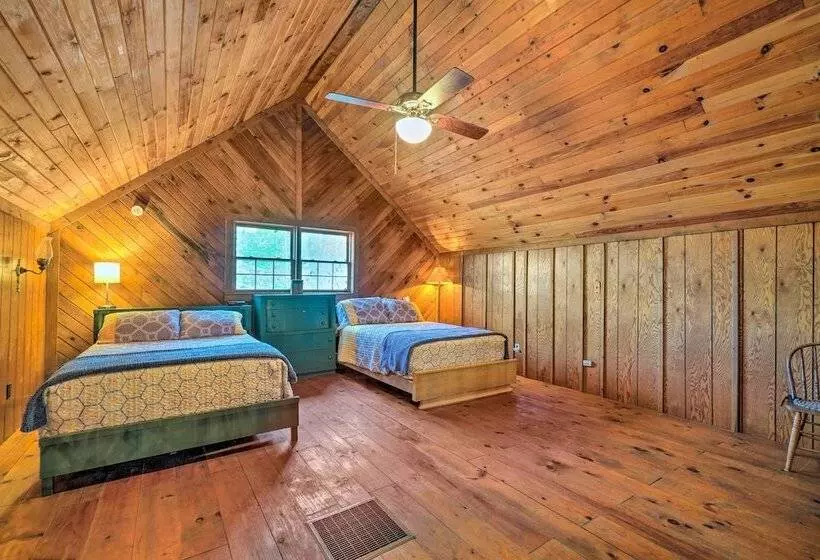 Lakefront Cabin W/ Boat Dock & Sunset Views!