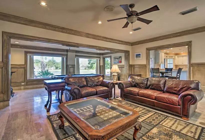 Lakefront Harlingen Home W/ Private Pool & Hot Tub