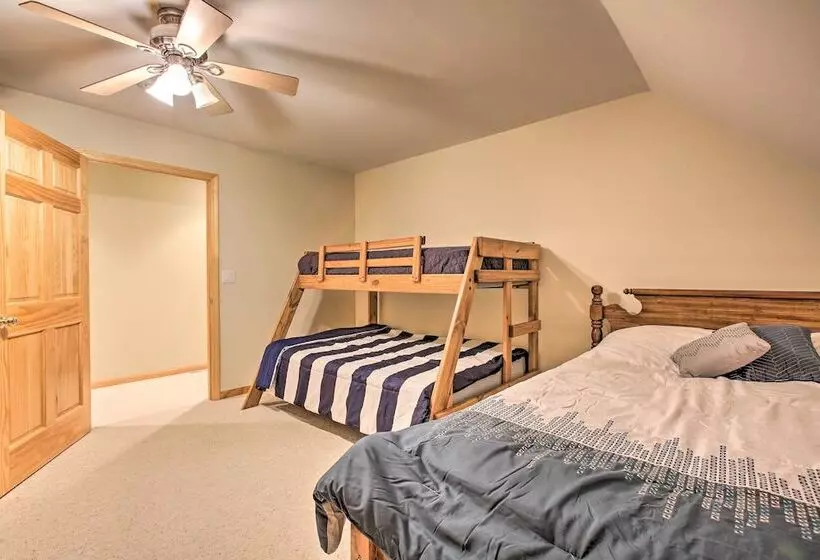 Interlochen Home On Green Lake W/ Dock & Beach!