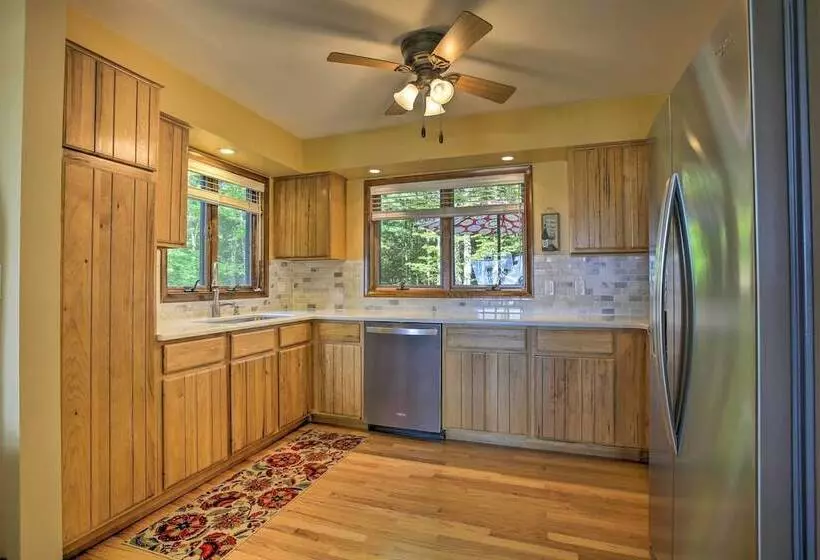 Interlochen Home On Green Lake W/ Dock & Beach!