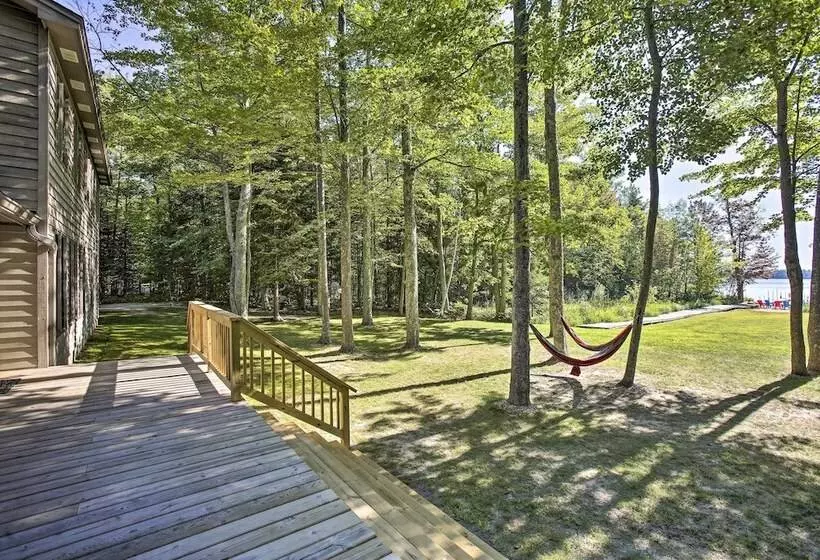Interlochen Home On Green Lake W/ Dock & Beach!