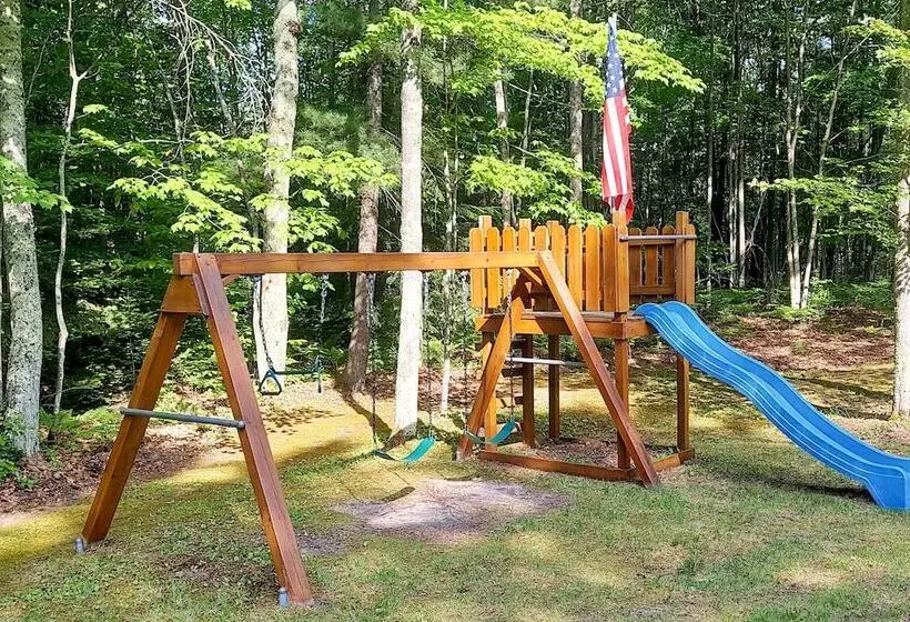 Interlochen Home On Green Lake W/ Dock & Beach!