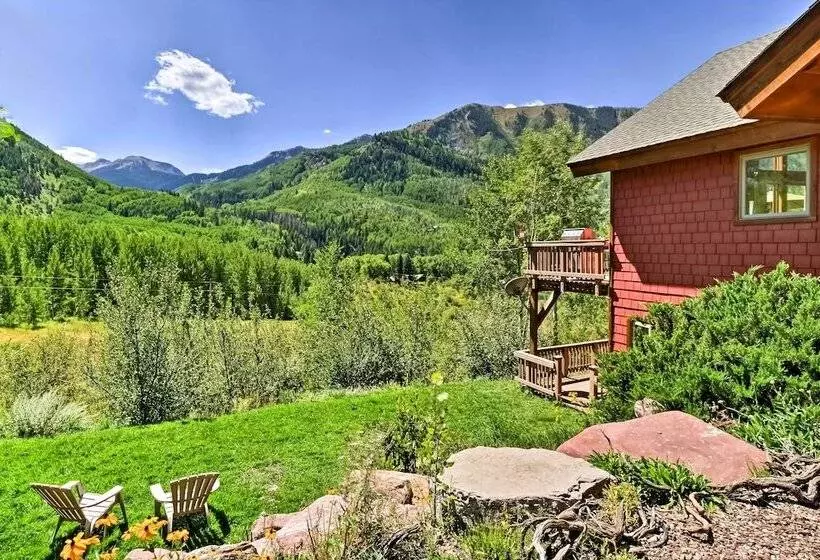 Peaceful Marble, Colorado Home W/ Deck & Mtn Views