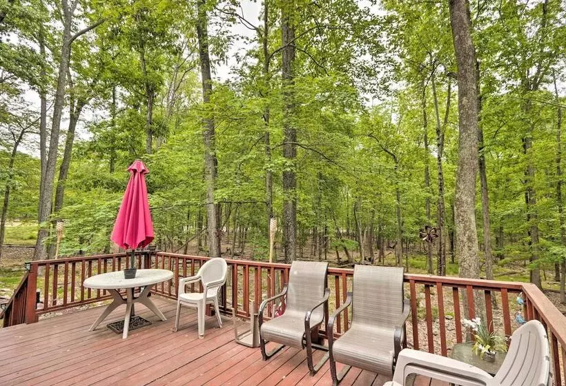 Relaxing Eagle Rock Resort Home   1 Block To Lake!