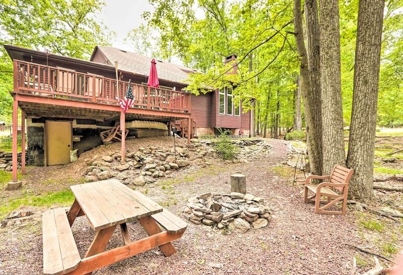 Relaxing Eagle Rock Resort Home 1 Block To Lake!