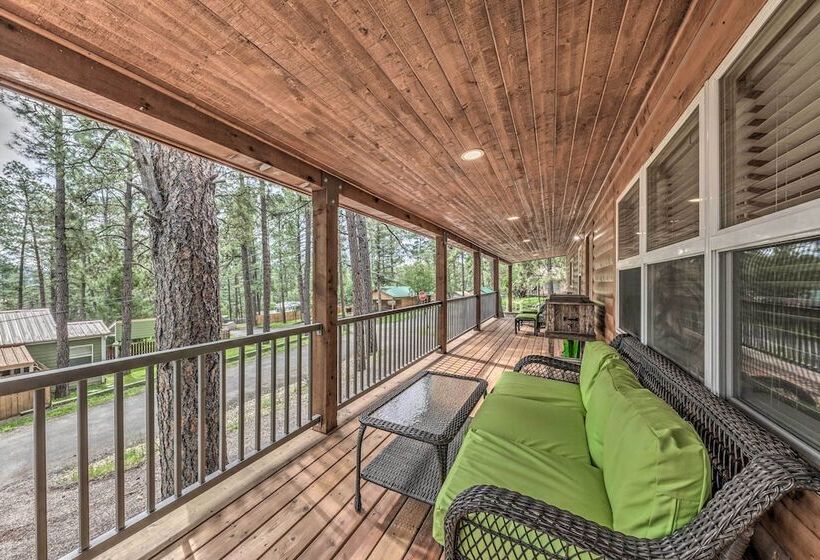 Ruidoso Cabin W/ Patio Walk To Midtown!