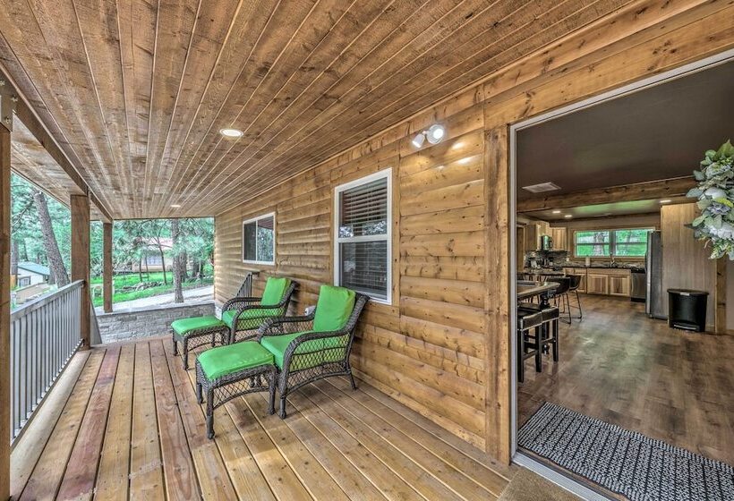Ruidoso Cabin W/ Patio Walk To Midtown!
