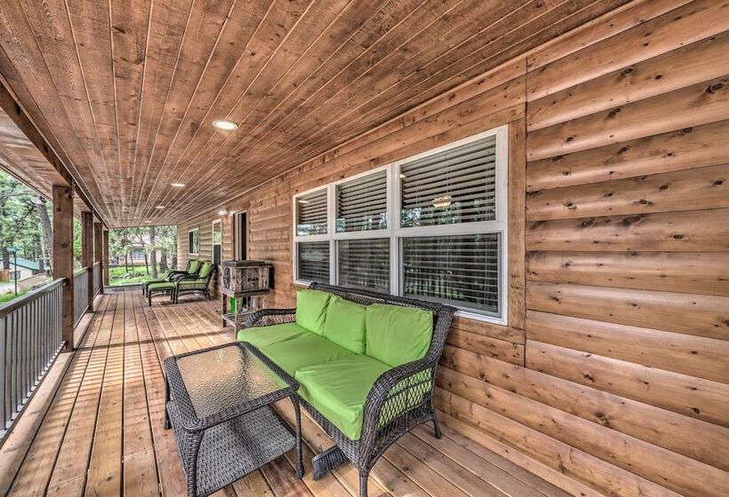 Ruidoso Cabin W/ Patio Walk To Midtown!