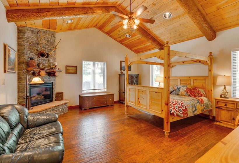 Southwestern Angel Fire Abode W/ Game Room