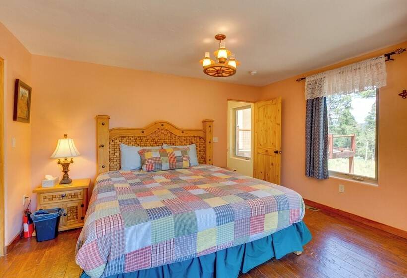 Southwestern Angel Fire Abode W/ Game Room