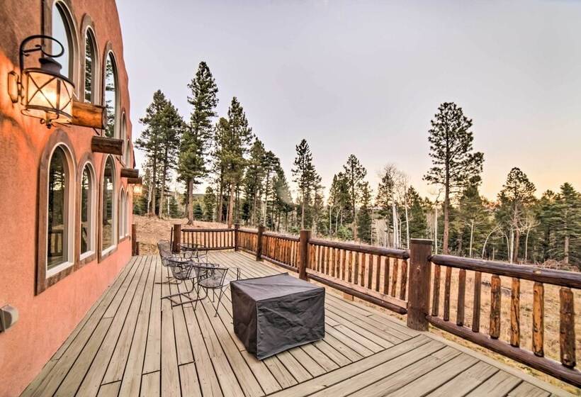 Southwestern Angel Fire Abode W/ Game Room