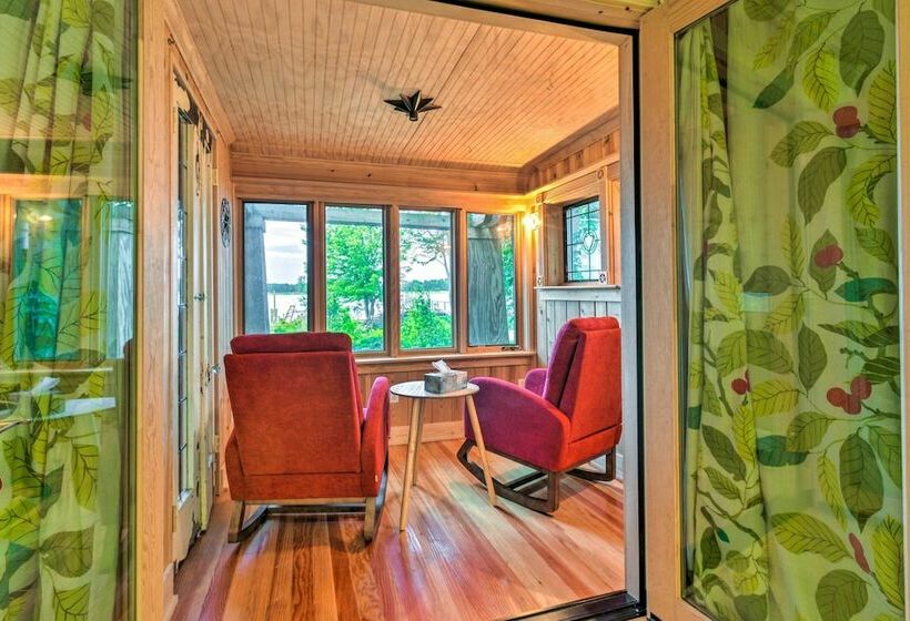 Waterfront Home On Harsens Island W/ Dock!