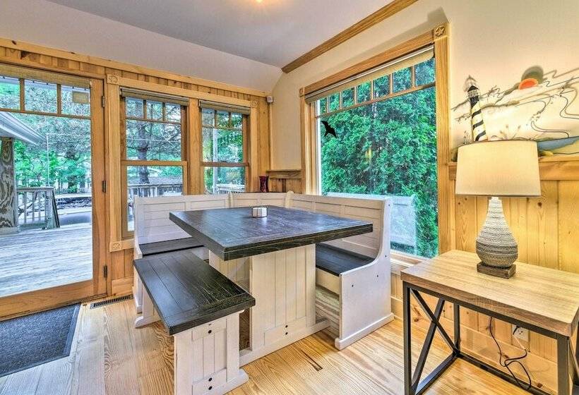 Waterfront Home On Harsens Island W/ Dock!