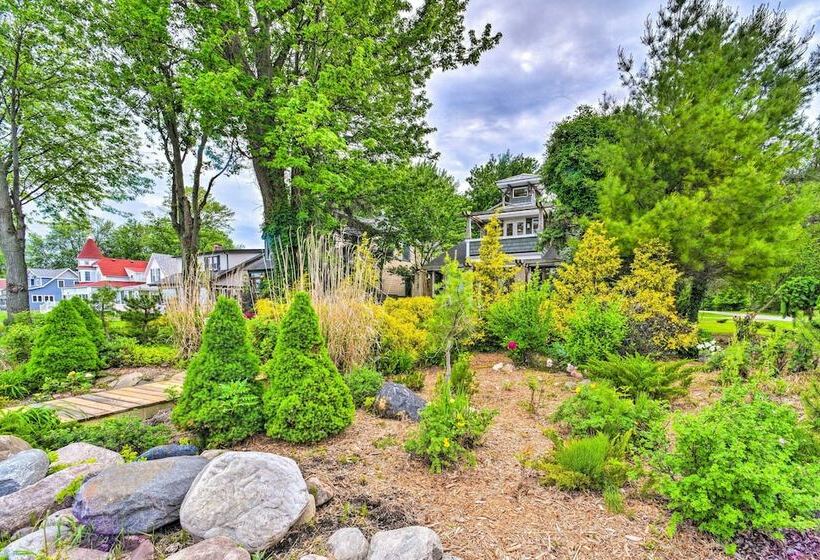 Waterfront Home On Harsens Island W/ Dock!