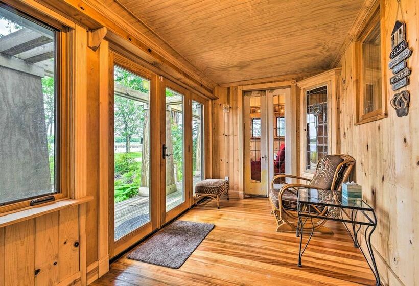 Waterfront Home On Harsens Island W/ Dock!