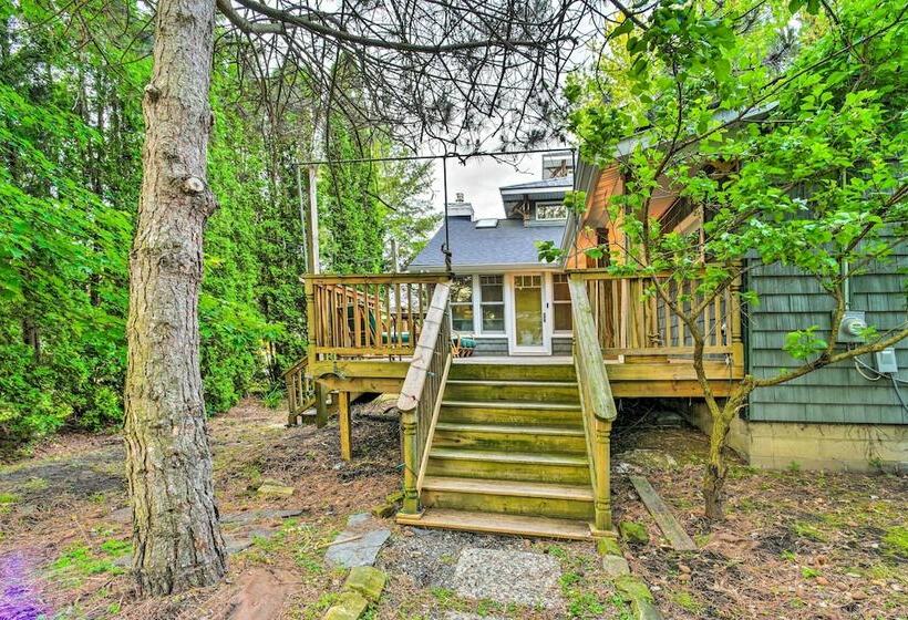 Waterfront Home On Harsens Island W/ Dock!