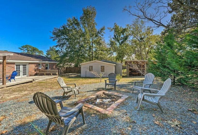 Wilmington Home Close To Beach + Boardwalk!