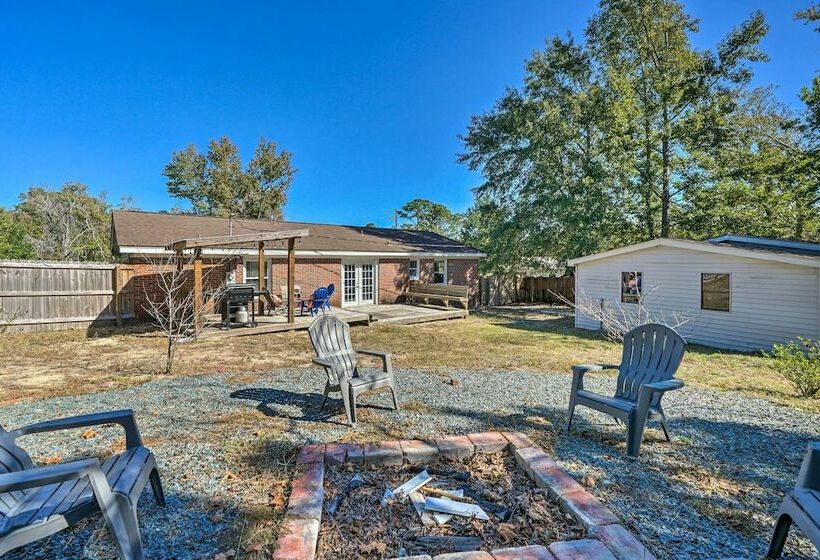 Wilmington Home Close To Beach + Boardwalk!