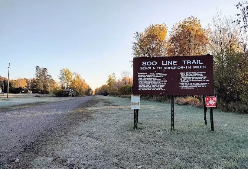 Wooded Mcgrath Home W/ Sauna Near Soo Line Trail!