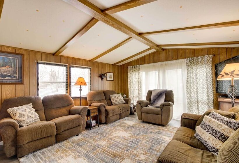 Wooded Mcgrath Home W/ Sauna Near Soo Line Trail!