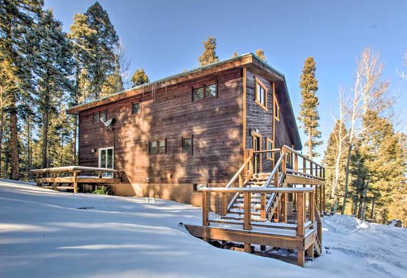 Angel Fire Cabin W/ Game Room ~ 4 Mi To Ski Resort