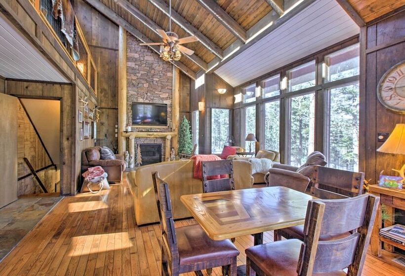 Angel Fire Cabin W/ Game Room ~ 4 Mi To Ski Resort