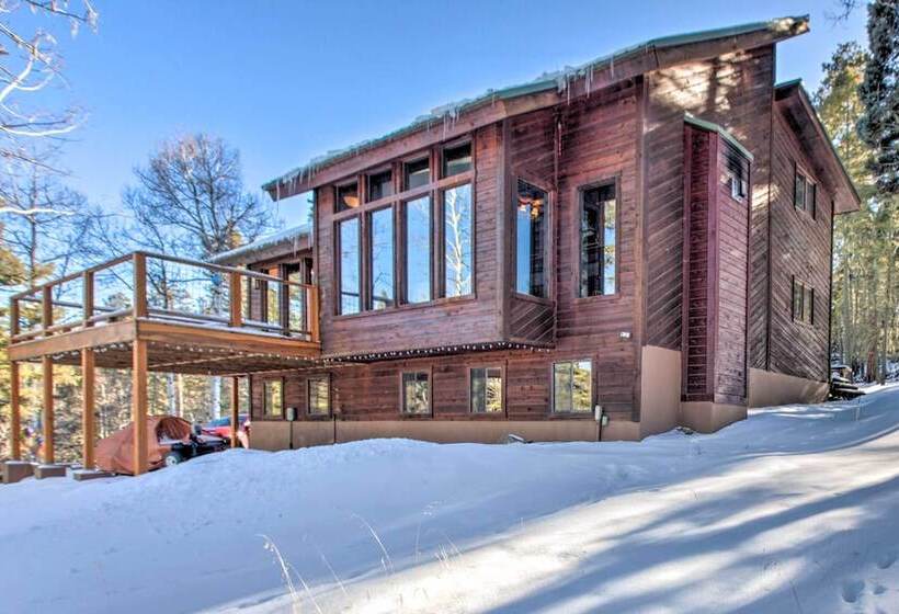 Angel Fire Cabin W/ Game Room ~ 4 Mi To Ski Resort