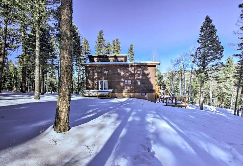 Angel Fire Cabin W/ Game Room ~ 4 Mi To Ski Resort