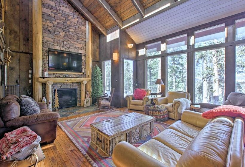 Angel Fire Cabin W/ Game Room ~ 4 Mi To Ski Resort