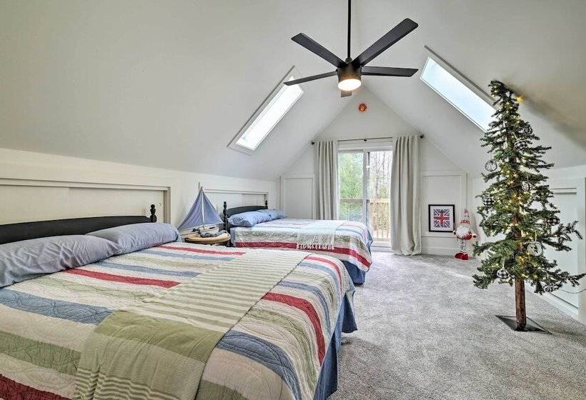 Cabin On Inland Waterway River W/ Boat Dock!