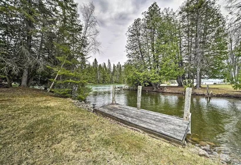 Cabin On Inland Waterway River W/ Boat Dock!