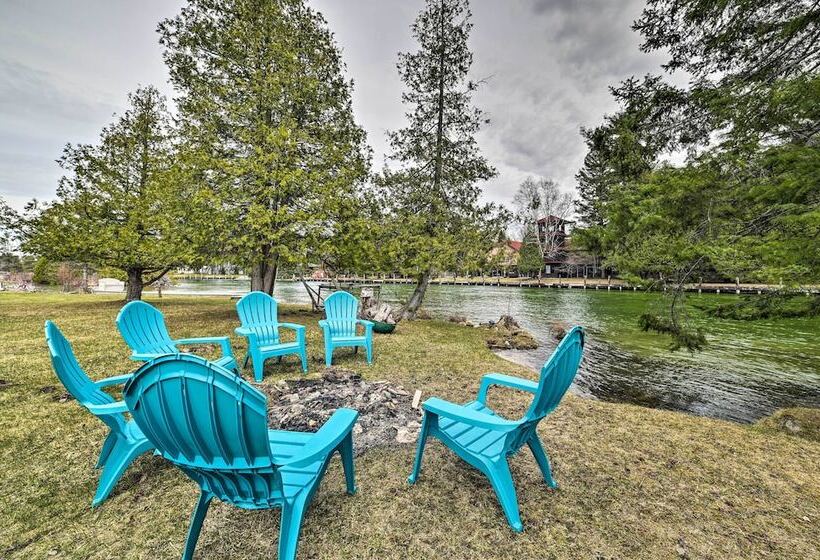 Cabin On Inland Waterway River W/ Boat Dock!