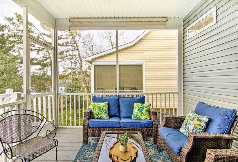 Ocean View Home W/ Grill ~ 4 Mi To Bethany Beach!