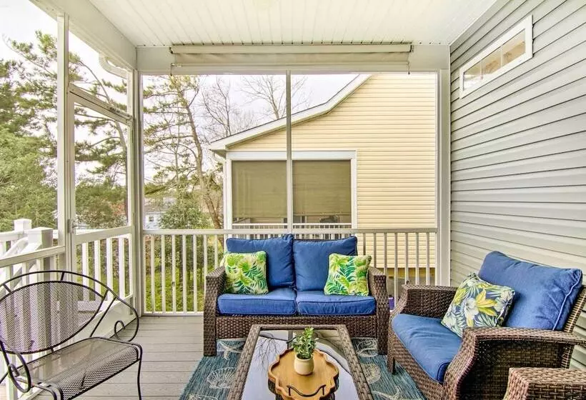 Ocean View Home W/ Grill ~ 4 Mi To Bethany Beach!