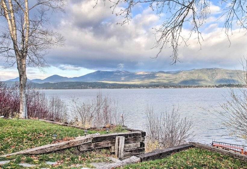~14 Mi To Schweitzer Mtn: Lakefront Home