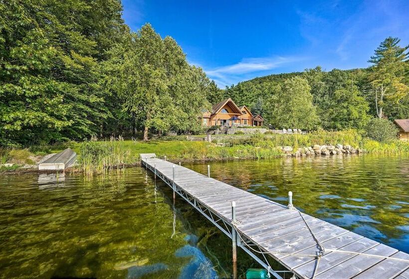 Stunning Vermont Cabin W/ Private Lake Access