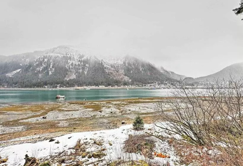 Waterfront House W/ Glacial Views   Near Downtown!