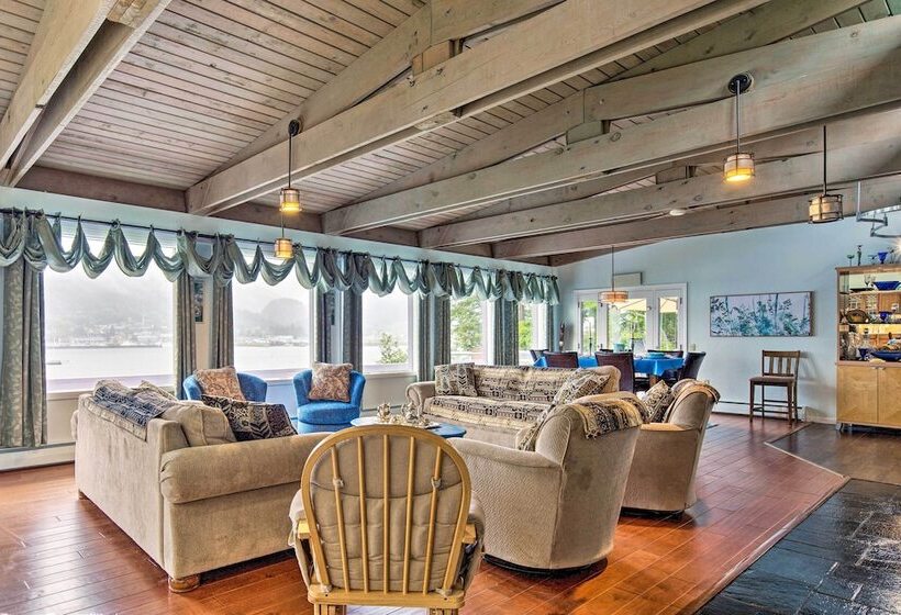 Waterfront House W/ Glacial Views   Near Downtown!