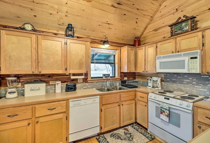 Charming Mountain View Cabin ~ 8 Mi To Dtwn!